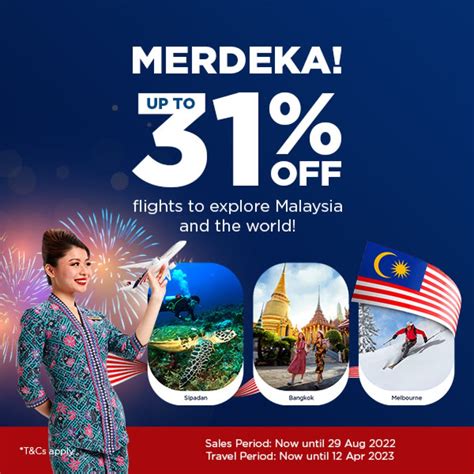 malaysia airlines promotional fares
