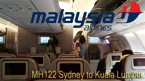 malaysia airlines sydney to kl