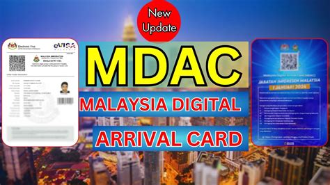 malaysia digital arrival card registration