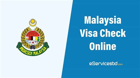 malaysia e visa check