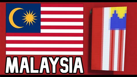 malaysia flag banner minecraft