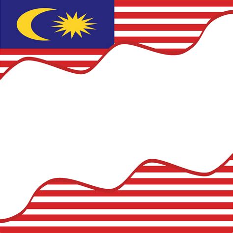 malaysia flag border