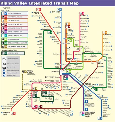 malaysia mrt station map