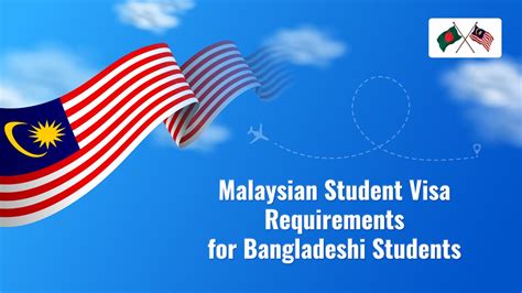 malaysia student visa from bangladesh