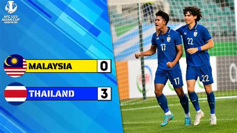 malaysia u-23 vs thailand u-23