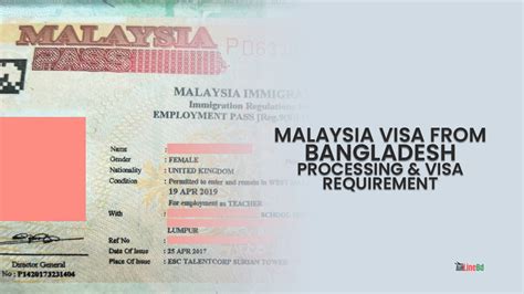 malaysia visa for bangladeshi