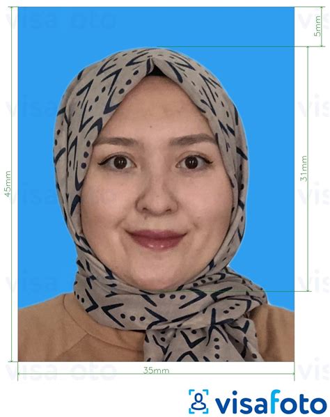 malaysia visa photo size 2024