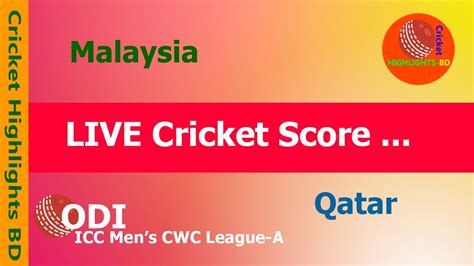 malaysia vs qatar live score