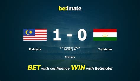 malaysia vs tajikistan ticket