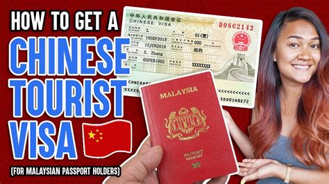 malaysian china visa tourist application tips