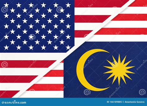 malaysian flag us flag