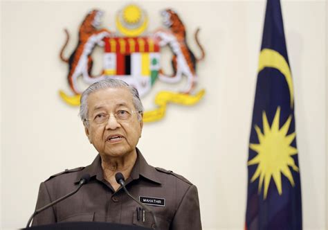 malaysian prime minister mahathir