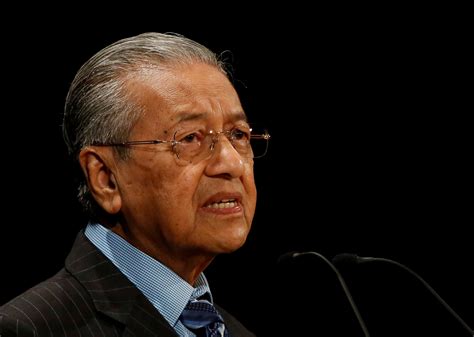 malaysian prime minister mahathir mohamad