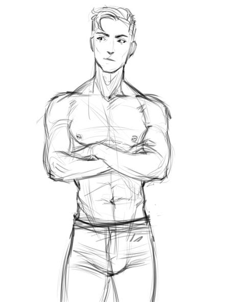 male poses drawing reference