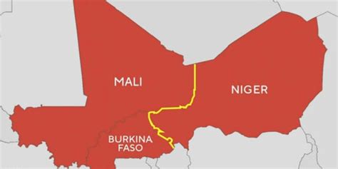 mali niger and burkina