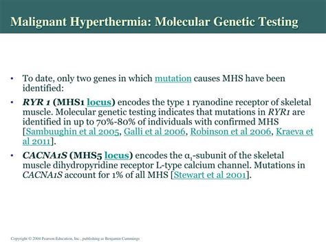 malignant hyperthermia genetic testing