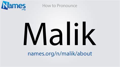 malik in english meaning