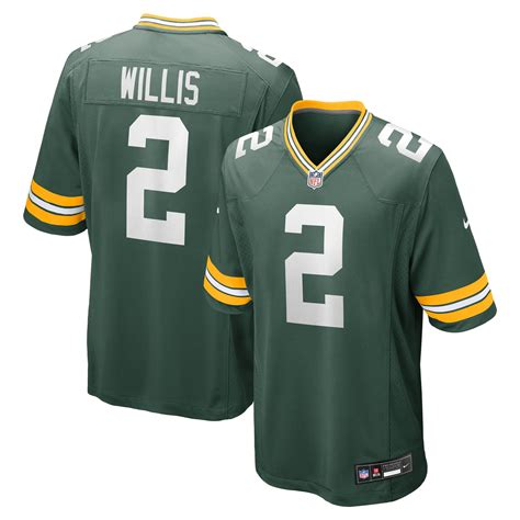 malik willis packers jersey