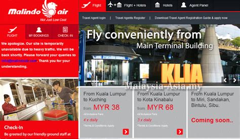 malindo air malaysia online booking