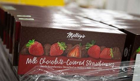 Malley's Chocolate Covered Strawberries Valentine's Day 12 Heartfelt Valentine ACD2037 A