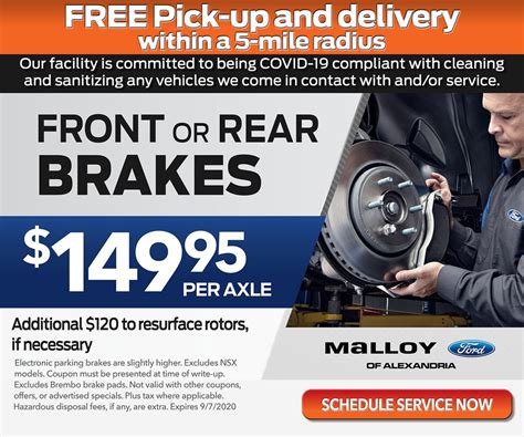 malloy ford service hours