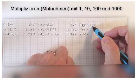 Mathematik: Malnehmen mit 10 üben 🧮 — Grundschule und Basteln