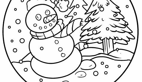 Coloring : Winter Coloring Book Best Of Coloring Page Snow Globe Winter