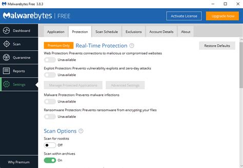 Malwarebytes Protection
