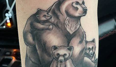 Image result for momma bear and cubs tattoo | Bear tattoos, Tattoos