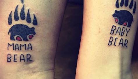 Bear tattoos, Tattoos, Momma bear tattoo