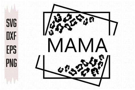 Mama Stacked Letters Mother's Day PNG SvG INSTANT DOWNLOAD Etsy
