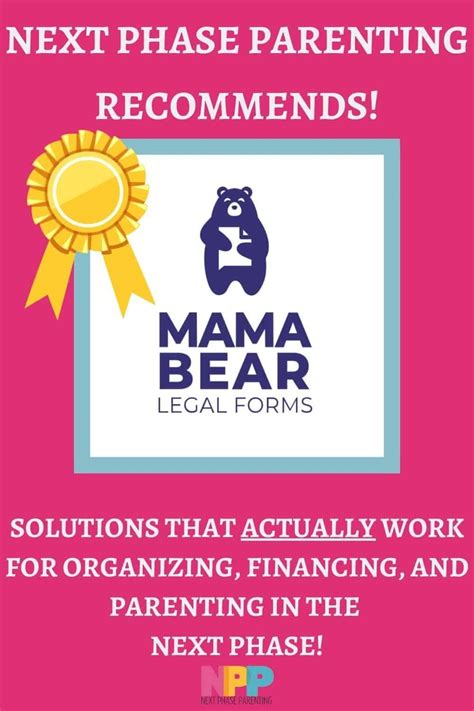 mama bear legal forms free