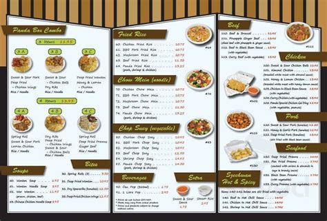mama panda menu