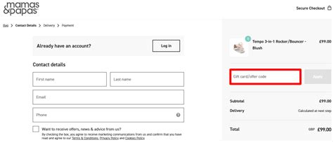 Mamas And Papas Student Discount Code