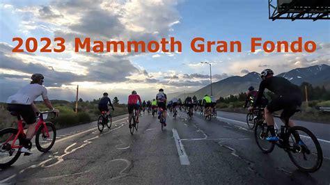 mammoth gran fondo 2023 results