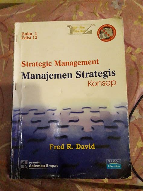 Buku Manajemen Strategi Fred R David