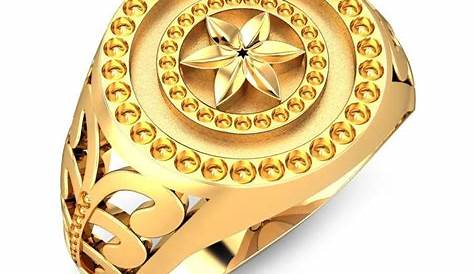 Man Gold Ring Design Images 22K Mens RiMs6598 22k Mens With