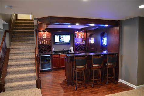 man cave ideas for small basement