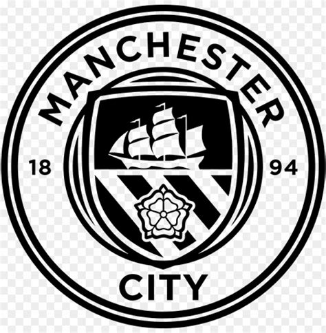 man city logo outline