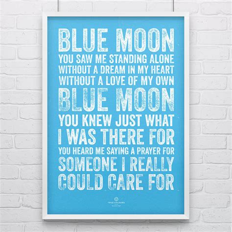 man city song blue moon