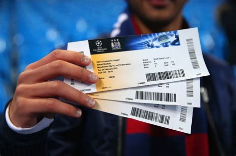 man city tickets champions league