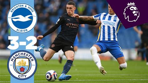 man city vs brighton highlights today