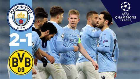 man city vs dortmund highlights