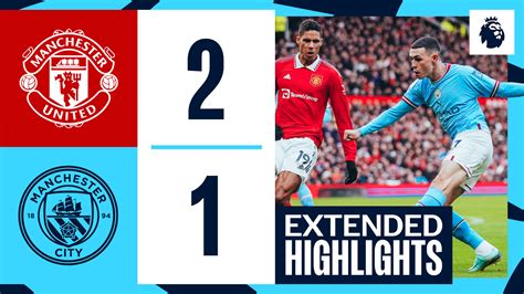 man city vs man united final score