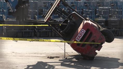 man crushed by forklift montana