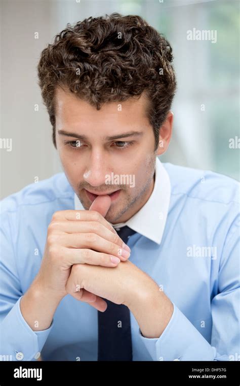 Man deep in thought