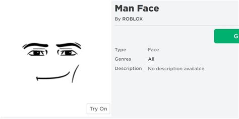 Man Face Id Code Roblox