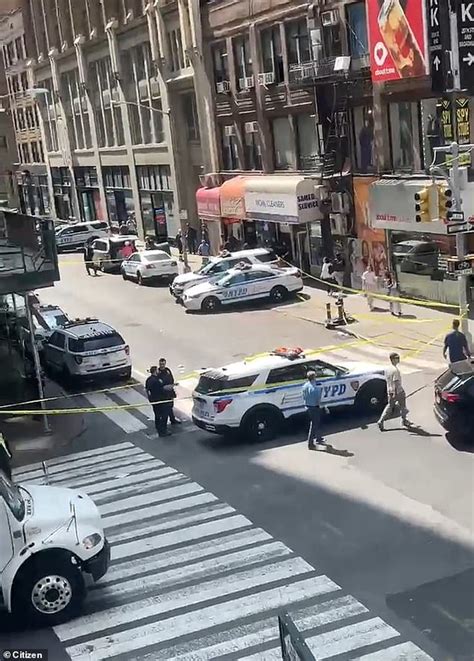 man fatally stabbed during wild rush hour nyc