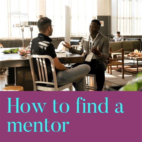 man finding a mentor