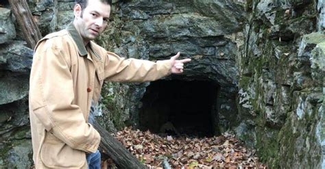 man finds cave on his property